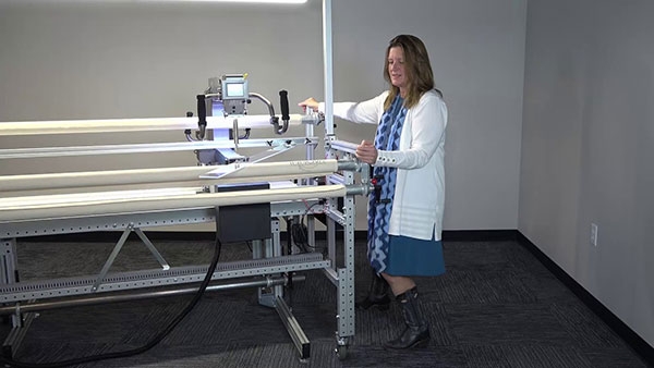 Longarm Quilting Frame Locking Casters | INNOVA | 360 Tour